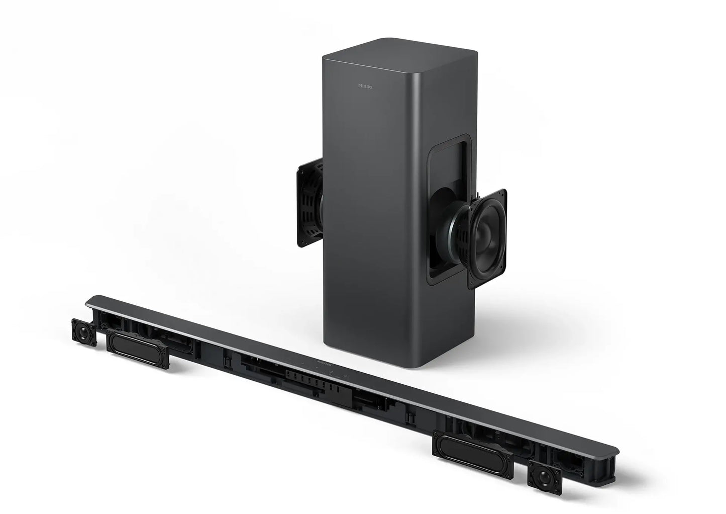 Philips TAB6309 2.1 Channel Soundbar (160W RMS) with Wireless Subwoofer - Dolby Audio | HDMI eARC