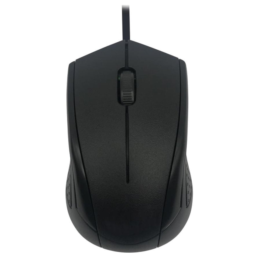 TBYTE M232 USB Wired Optical Mouse – 1000 DPI, Plug & Play, Black