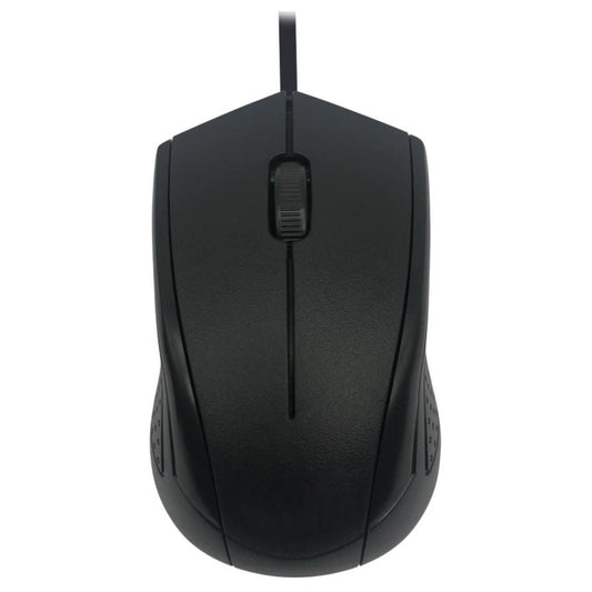TBYTE M232 USB Wired Optical Mouse – 1000 DPI, Plug & Play, Black