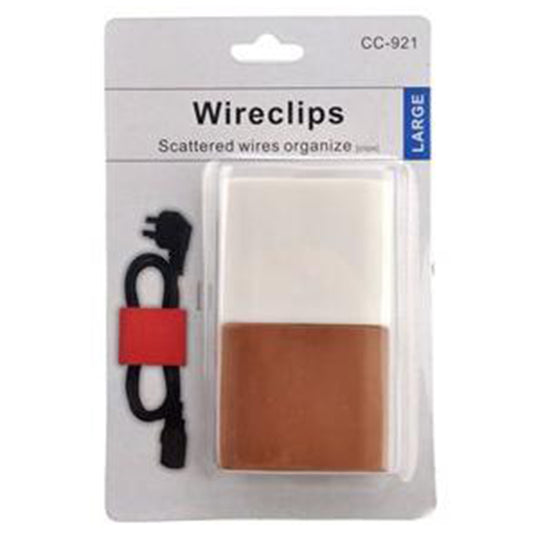 MicroWorld 1 CORD CLIPS (2-Pack) – Secure cable management solution for a tidy workspace with CC-921 durability.