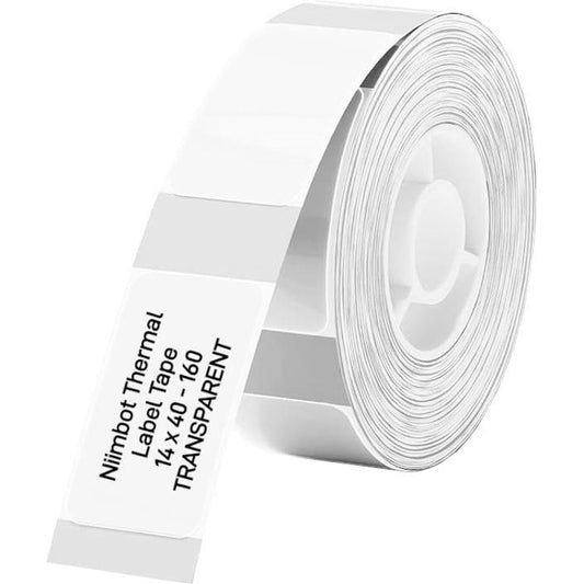 NIIMBOT Thermal Label 14 x 40mm, 160 Labels - Transparent – view 1
