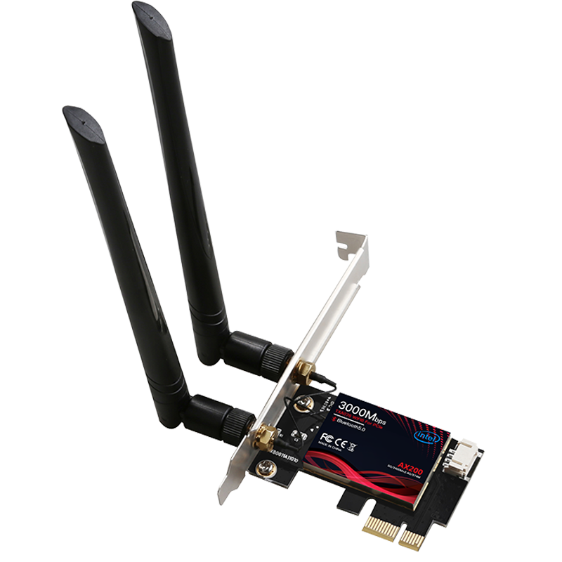 M-Link AX3000 Wi-Fi 6 PCIe Adapter with Bluetooth 5.0