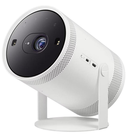 Compact and powerful, the PRE-Loved 550LM Portable Projector - WiFi, Bluetooth, HDMI, Compact is fully functional.