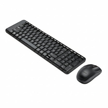Logitech MK220 wireless mouse and keyboard set for home office and everyday computing