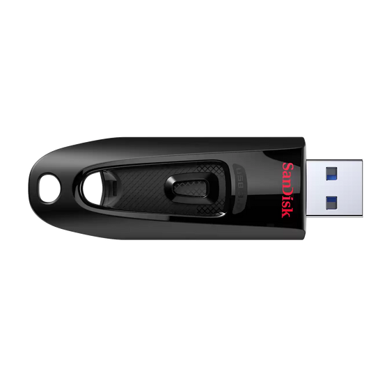 SanDisk Ultra USB 3.0 Flash Drive 512GB – High-Speed, Compact, Black – SDCZ48-512G-U46