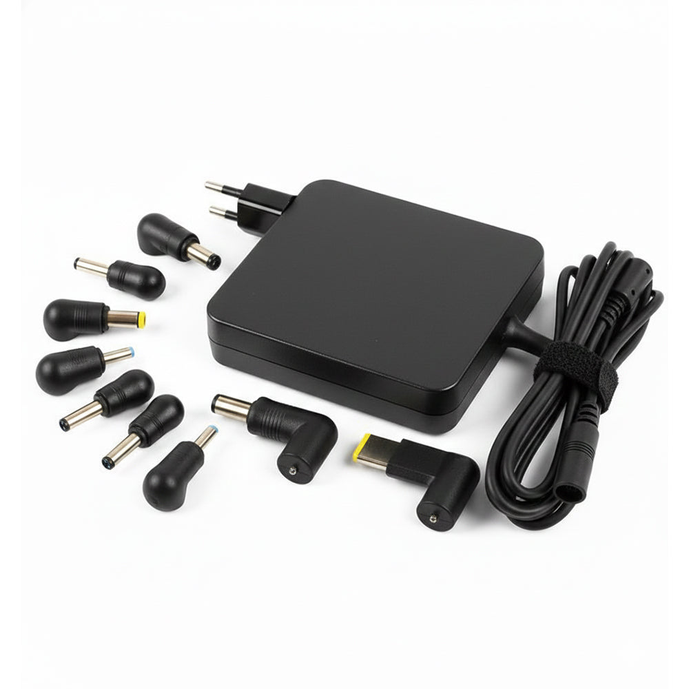 M-Link Universal Laptop Charger 90W Auto Adjust with 10 Tips AC Adapter Power Supply