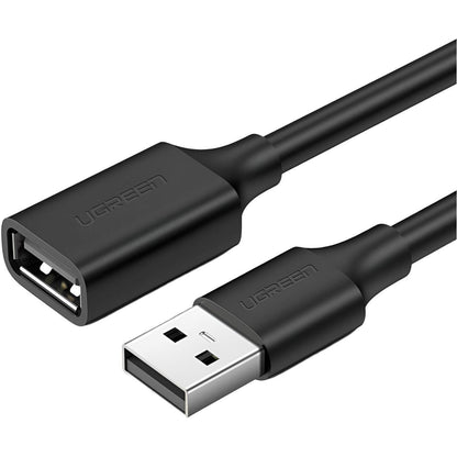 UGREEN USB 2.0 Extension Cable – Male to Female, 480Mbps Data Transfer - 1.5m