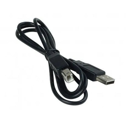 USB 1.8m printer cable A Male + B M; Black / blue