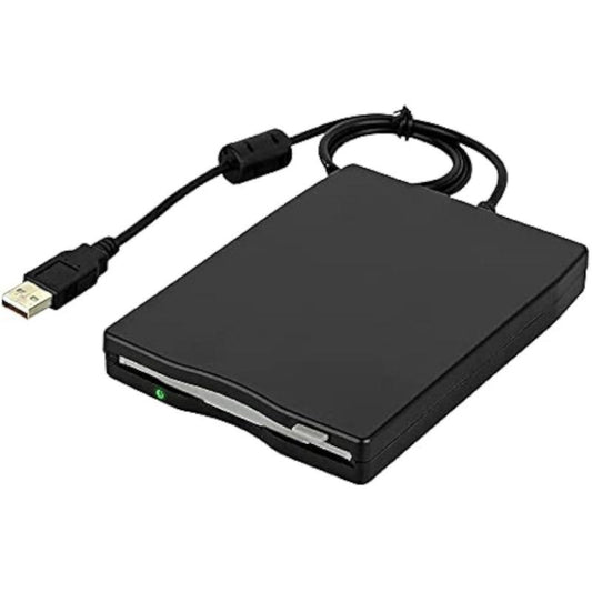M-LINK 1.44" USB External Floppy Disk Drive | Black