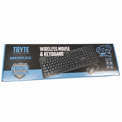 TBYTE USB Wireless Keyboard & Mouse Combo