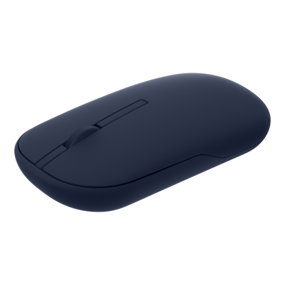 PRE-Loved ASUS Marshmallow Mouse MD100 - Ultra-Lightweight, Silent Click, Wireless - Black for comfortable, quiet use.