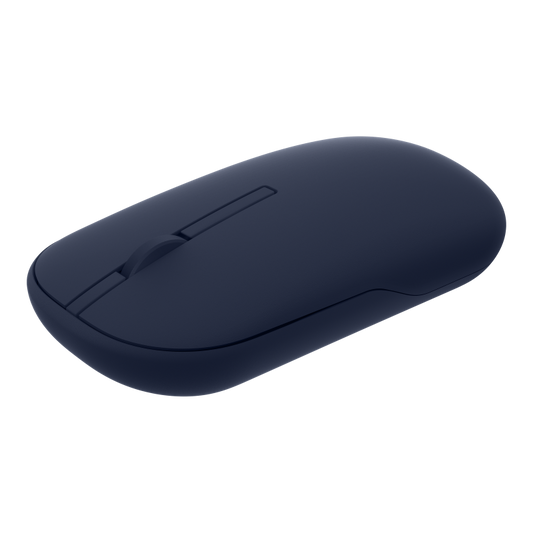 PRE-Loved ASUS Marshmallow Mouse MD100 - Ultra-Lightweight, Silent Click, Wireless - Black for comfortable, quiet use.