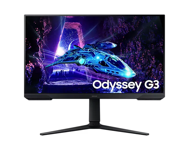 Samsung LS24GD302 24'' Odyssey G3 Monitor; 16:9; 1920x1080 Resolution; 180Hz; 3000:1 Static; 1ms (MPRT); 178°/178° Viewing Angle