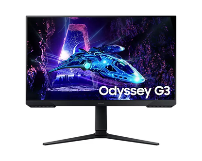 Samsung LS24GD302 24'' Odyssey G3 Monitor; 16:9; 1920x1080 Resolution; 180Hz; 3000:1 Static; 1ms (MPRT); 178°/178° Viewing Angle